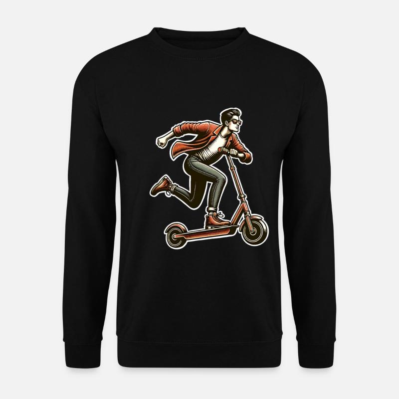 Trottinettes E-Scooters E-Scooters - Sweat-shirt Unisexe - noir