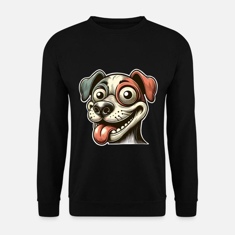Hund - Unisex Pullover - Schwarz