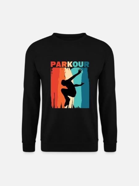 Parkour - Unisex Sweatshirt - black