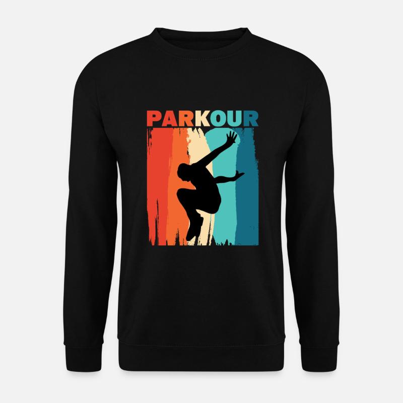Parkour - Unisex Sweatshirt - black
