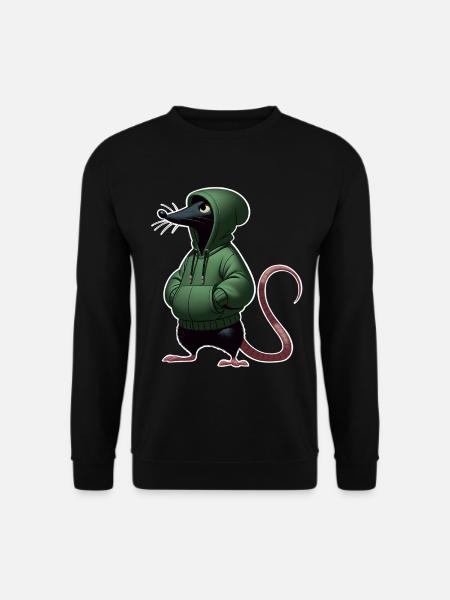 Mouse - Unisex Sweatshirt - black