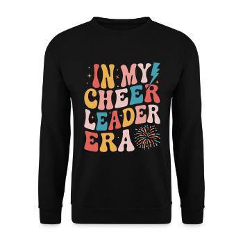 Cheerleader - Unisex Pullover - Schwarz - Vorne - Alina (178cm) & Michal (187cm)