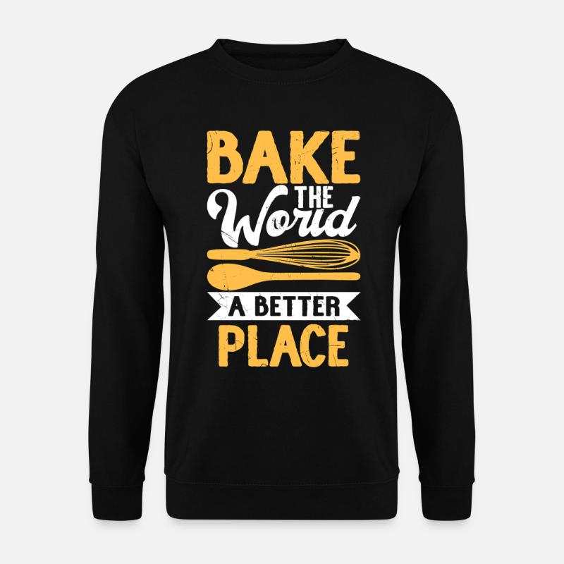 Backen - Unisex Pullover - Schwarz