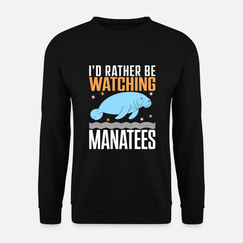 Manatee - Unisex Sweatshirt - black