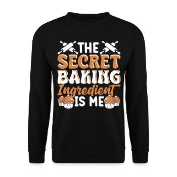 Boulangerie Boulangerie Boulangerie - Sweat-shirt Unisexe - noir - Devant - Alina (178cm) & Michal (187cm)