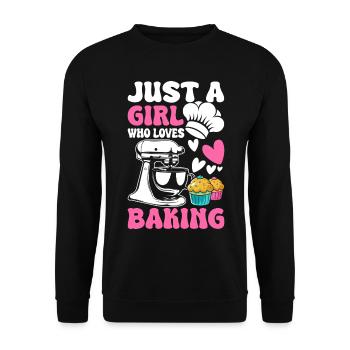 Boulangerie Boulangerie Boulangerie - Sweat-shirt Unisexe - noir - Devant - Alina (178cm) & Michal (187cm)
