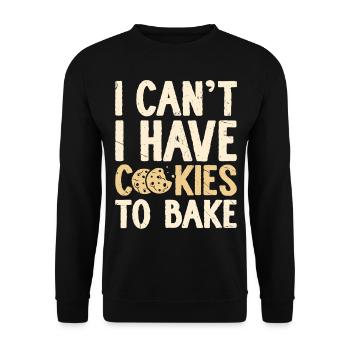 Boulangerie Boulangerie Boulangerie - Sweat-shirt Unisexe - noir - Devant - Alina (178cm) & Michal (187cm)
