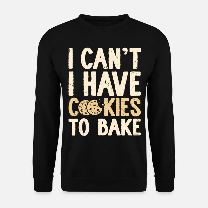 Backen Bäcker Bäckerei - Unisex Pullover - Schwarz