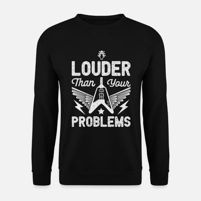 Rock And Roll - Unisex Sweatshirt - black