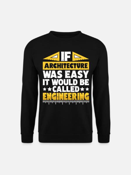 Architekt - Unisex Pullover - Schwarz