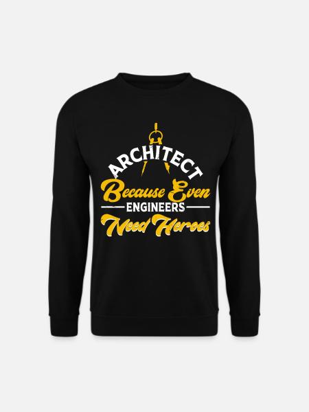 Architect - Unisex Sweatshirt - black