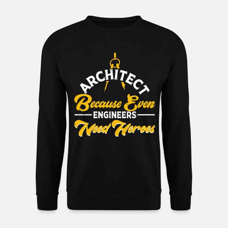 Architekt - Unisex Pullover - Schwarz