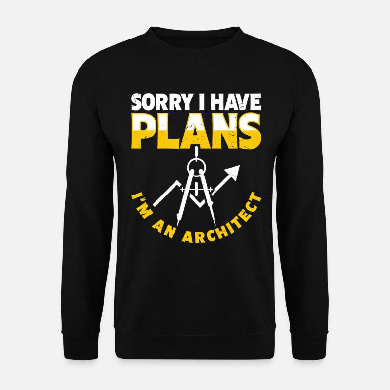 Architecte - Sweat-shirt Unisexe - noir
