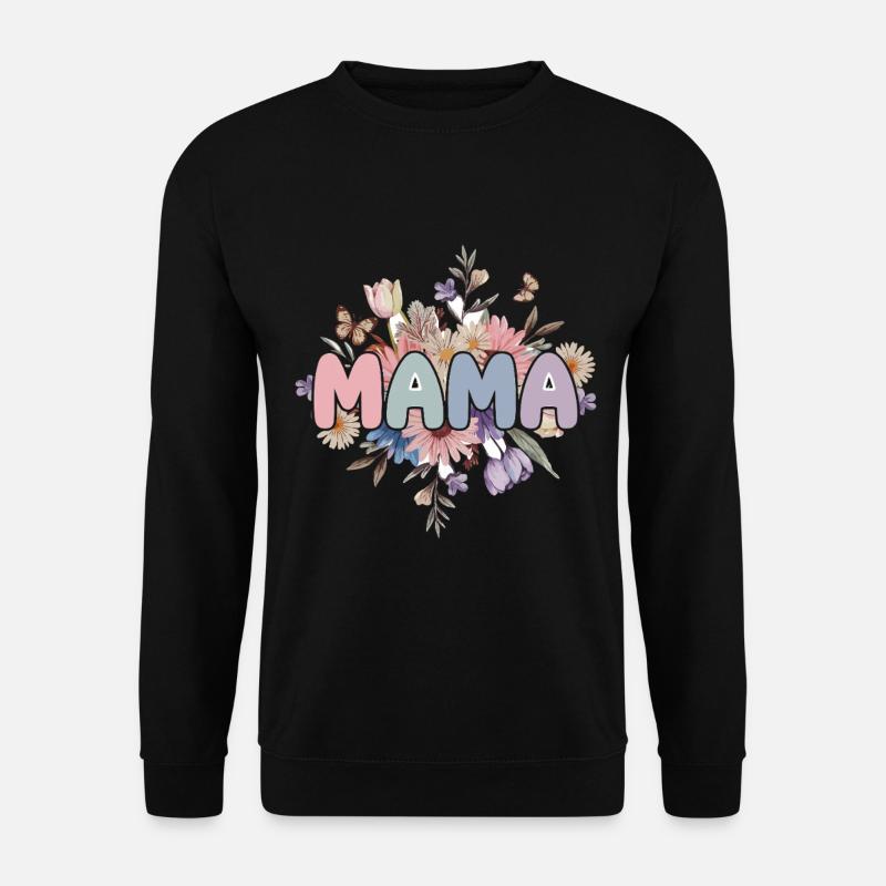 Mama - Unisex Pullover - Schwarz