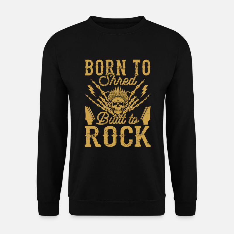 Rock And Roll - Unisex Pullover - Schwarz
