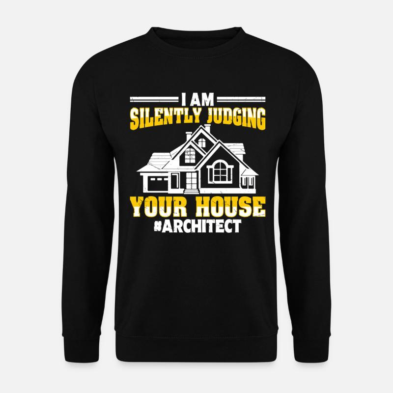 Architecte - Sweat-shirt Unisexe - noir