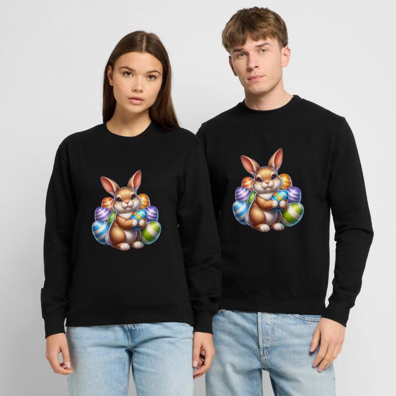 Easter Egg Easter Eggs Easter Bunny Unisex Sweatshirt