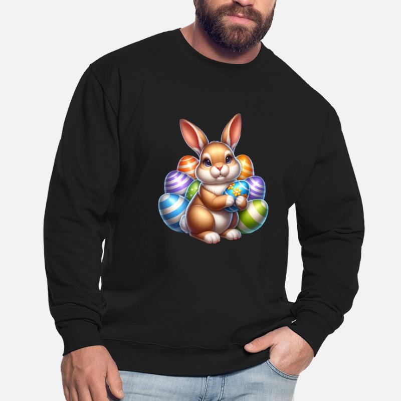 Easter Egg Easter Eggs Easter Bunny Unisex Sweatshirt