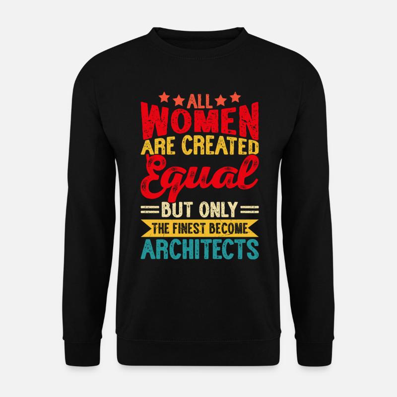 Architecte - Sweat-shirt Unisexe - noir