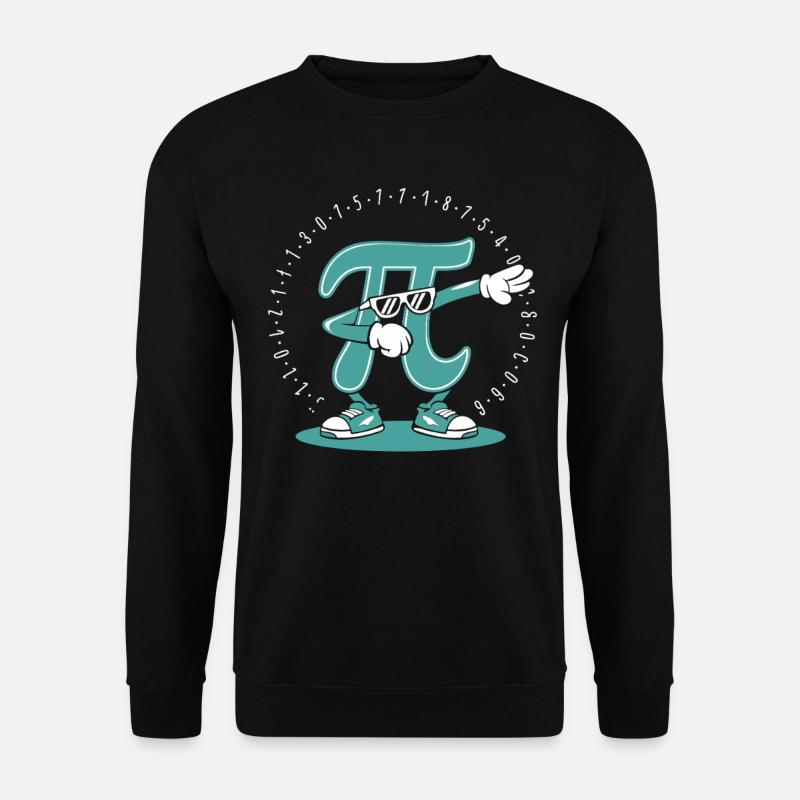 Pi Math - Sweat-shirt Unisexe - noir