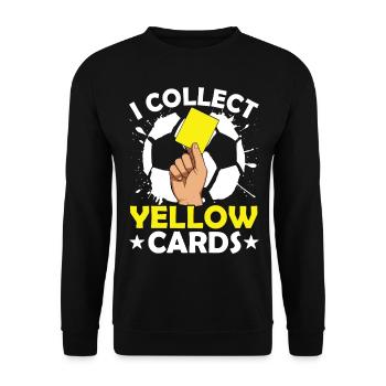 Fußball - Unisex Pullover - Schwarz - Vorne - Alina (178cm) & Michal (187cm)