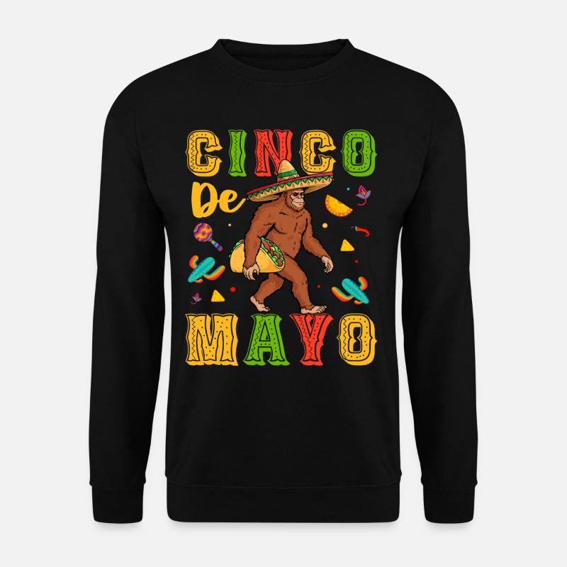 Cino De Mayo - Unisex Sweatshirt - black