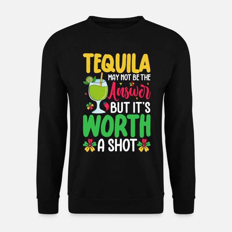 Tequila - Unisex Pullover - Schwarz