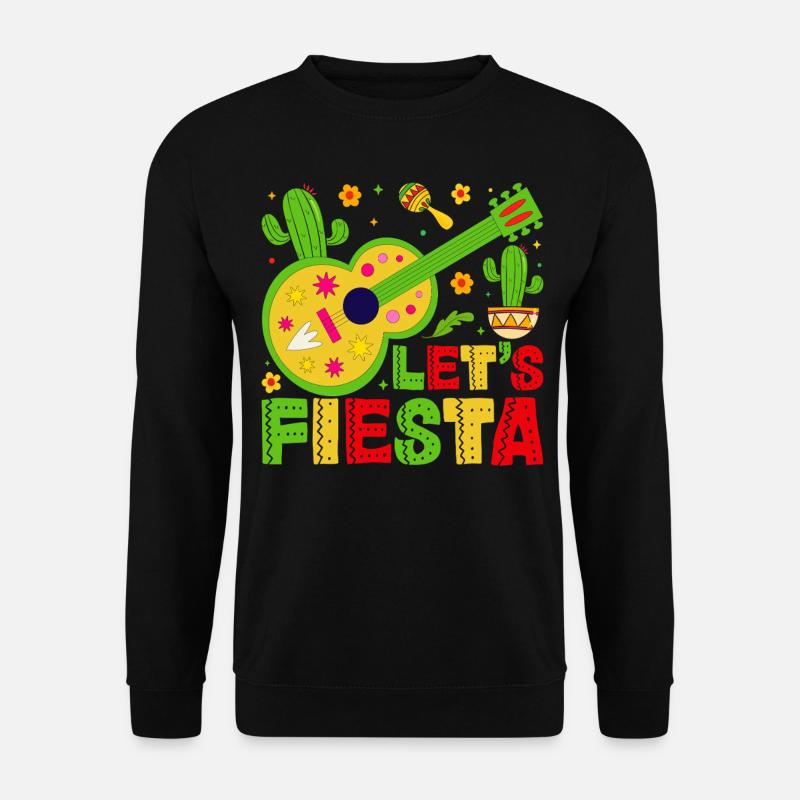 Let's Fiesta - Unisex Pullover - Schwarz