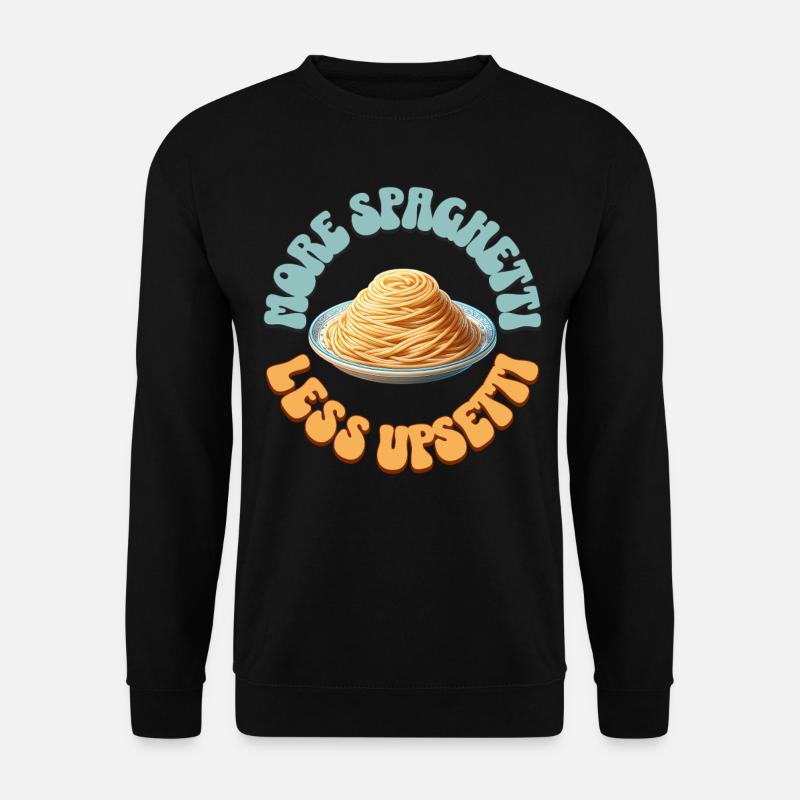 Spaghetti - Unisex Sweatshirt - black