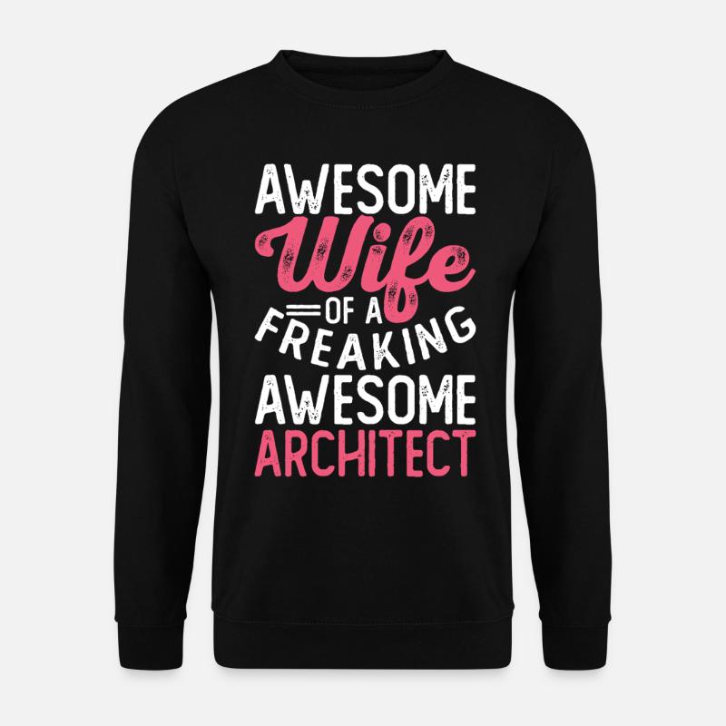 Architecte - Sweat-shirt Unisexe - noir