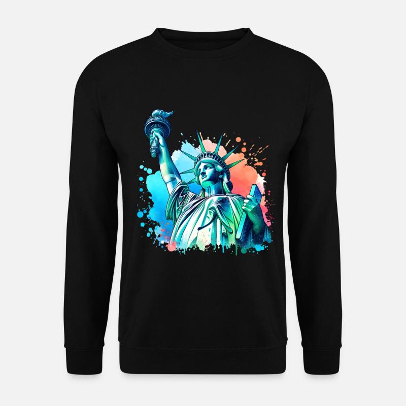 Statue - Unisex Sweatshirt - black