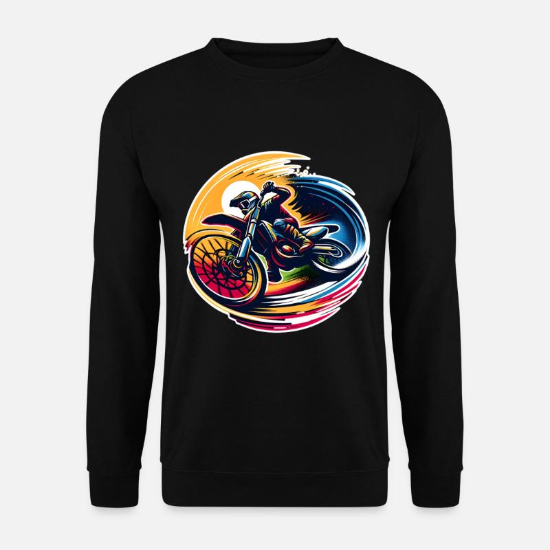 Motocross - Unisex Sweatshirt - black
