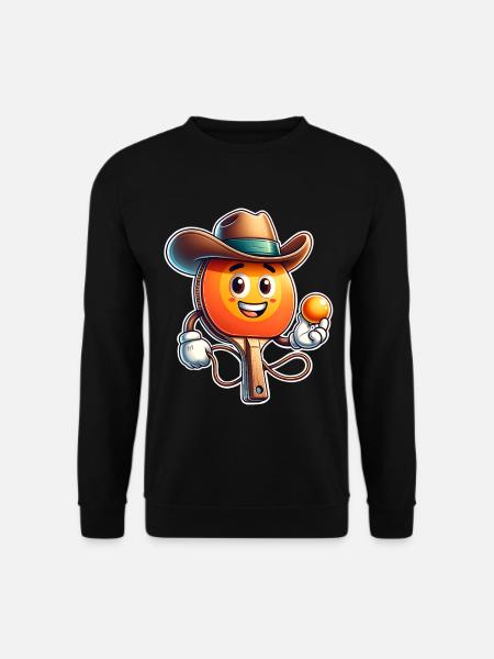 Ping-pong - Sweat-shirt Unisexe - noir