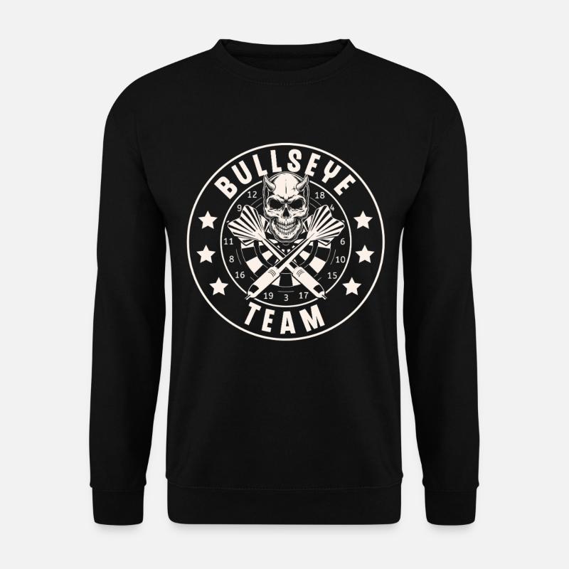 Fléchettes Fléchettes Jeu de fléchettes - Sweat-shirt Unisexe - noir