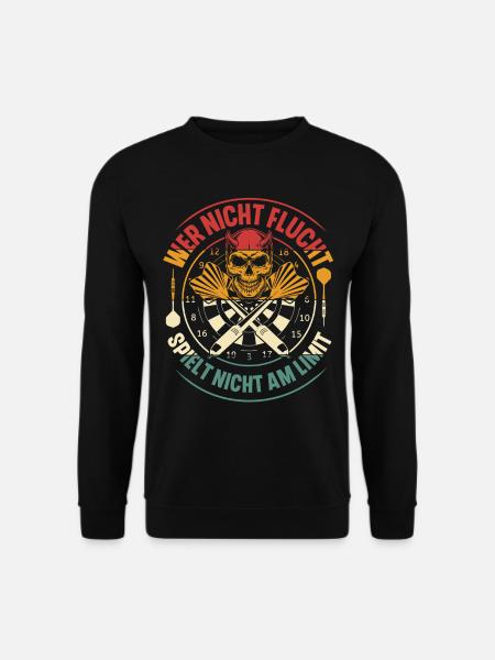 Darts - Unisex Pullover - Schwarz