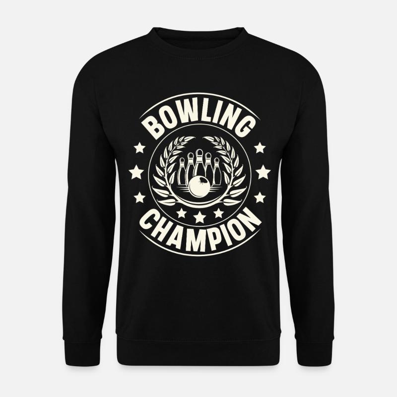 Bowling Champion - Unisex Sweatshirt - black