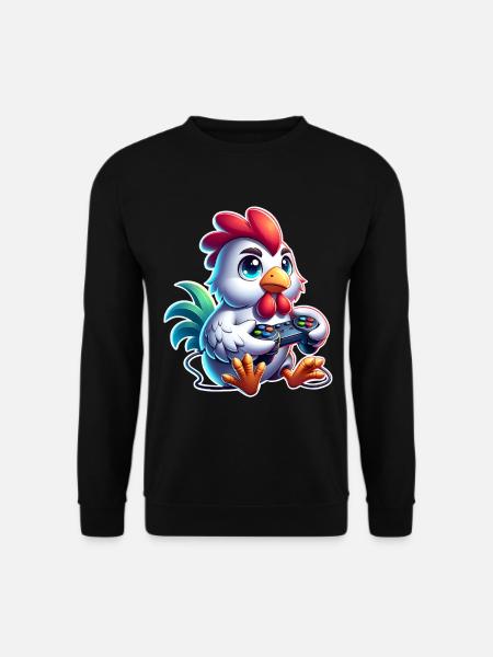 Chicken Gaming - Unisex Sweatshirt - black