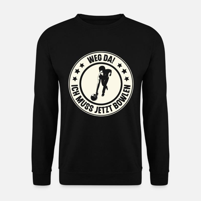 Bowling - Unisex Pullover - Schwarz