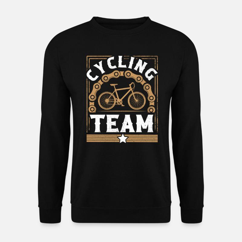 Bicycle Cycling Team - Unisex Sweatshirt - black