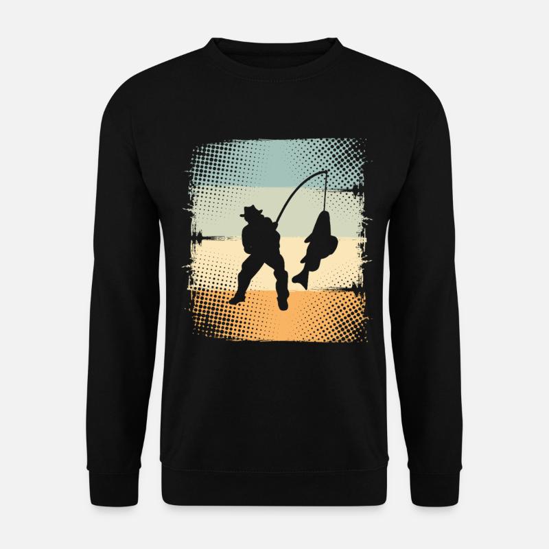 Angling - Unisex Sweatshirt - black