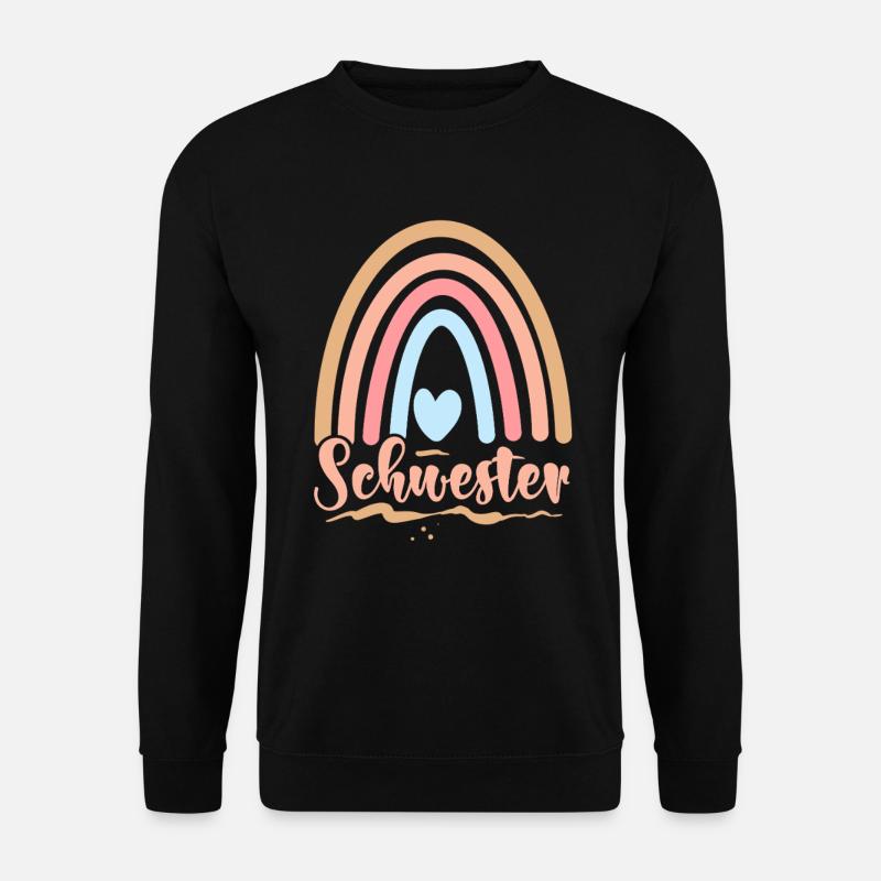 Schwester - Unisex Pullover - Schwarz