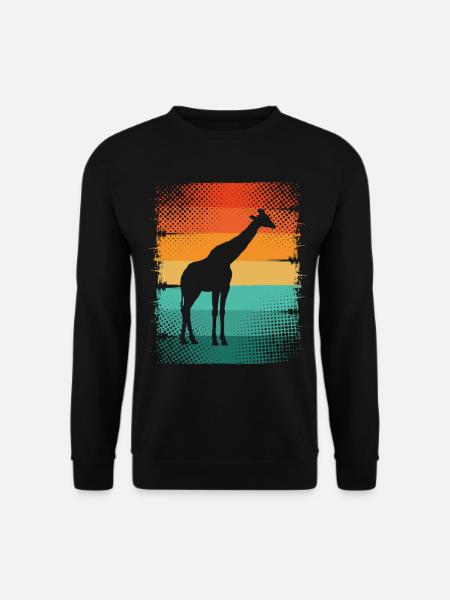 Girafe - Sweat-shirt Unisexe - noir