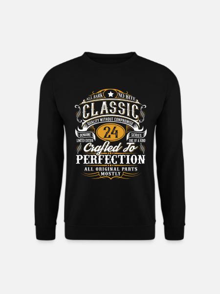 24th Birthday - Unisex Sweatshirt - black