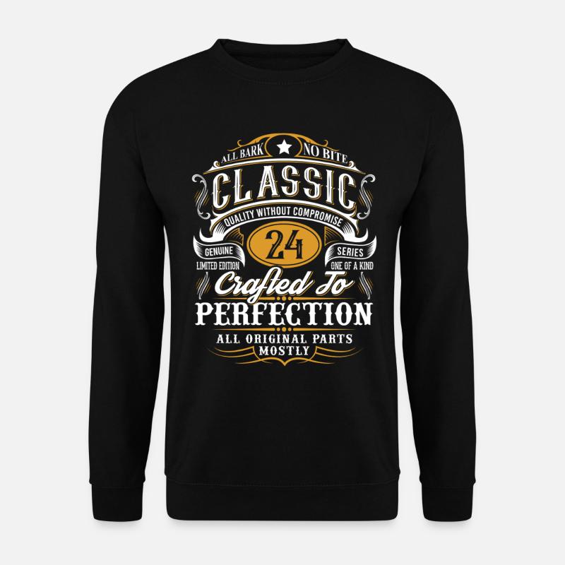 24th Birthday - Unisex Sweatshirt - black