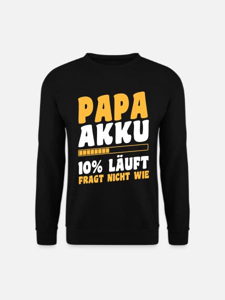 Father Team Dad - Unisex Sweatshirt - black