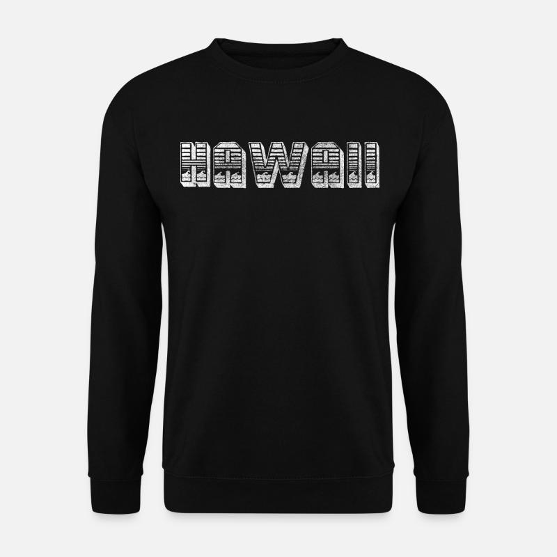Hawaii retro - Unisex Sweatshirt - black