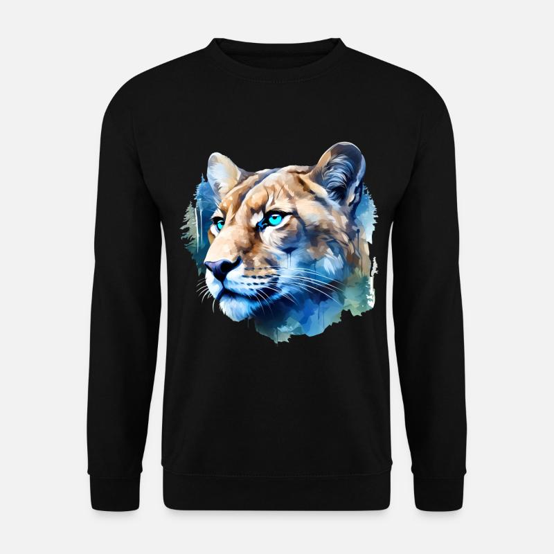 Cougar - Unisex Pullover - Schwarz
