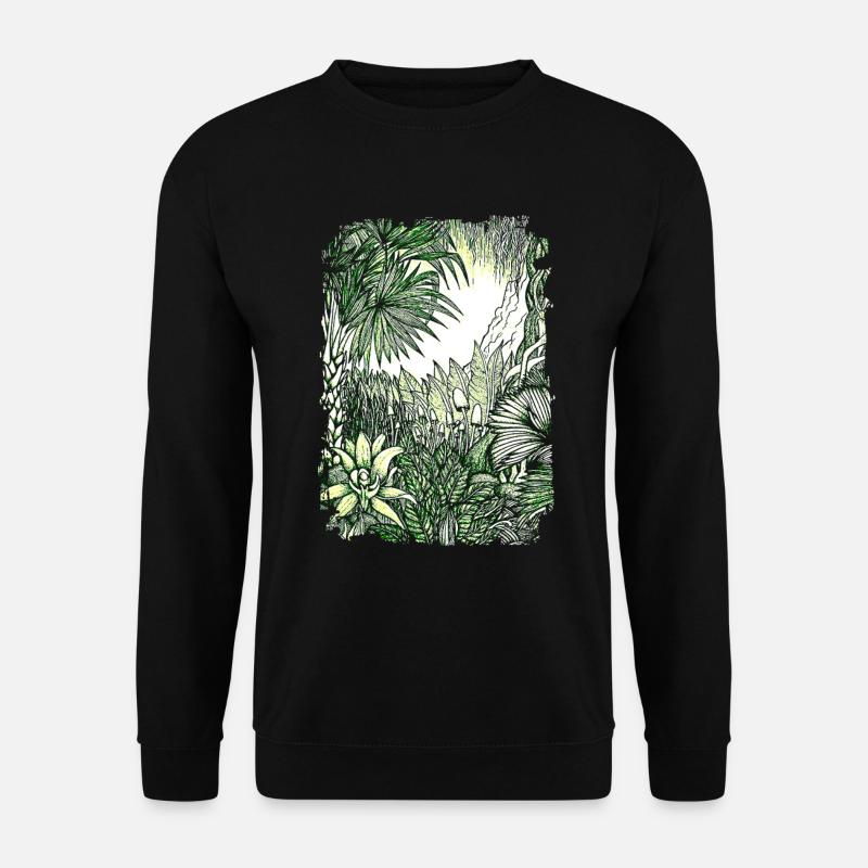 Dschungel Regenwald Naturschutz Amazonas Natur - Unisex Pullover - Schwarz