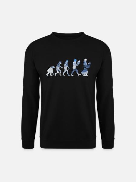 Evolution Snowboarding Snowboard - Unisex Pullover - Schwarz