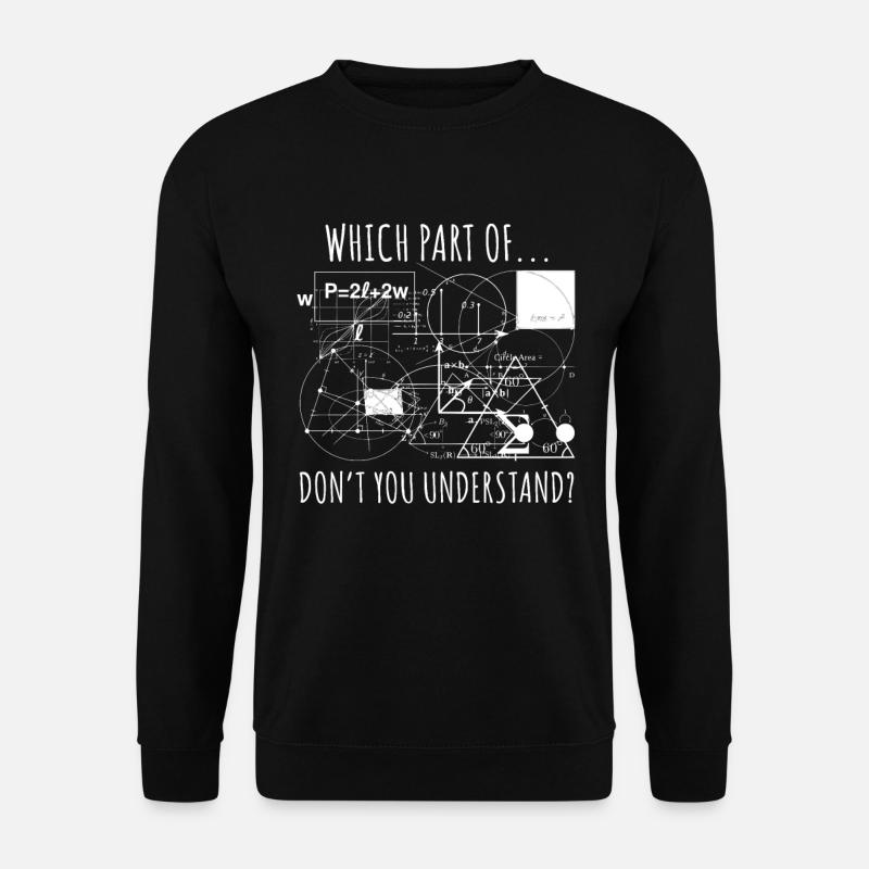 Complexe de génie mécanique Formules Nerd - Sweat-shirt Unisexe - noir
